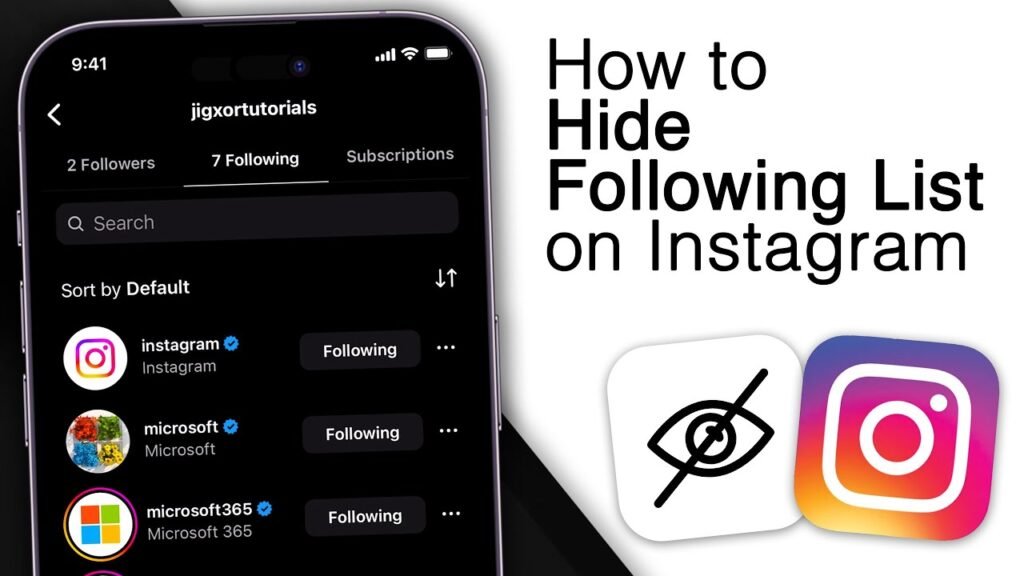 How to Hide Following List on Instagram (2026 Updated Guide)